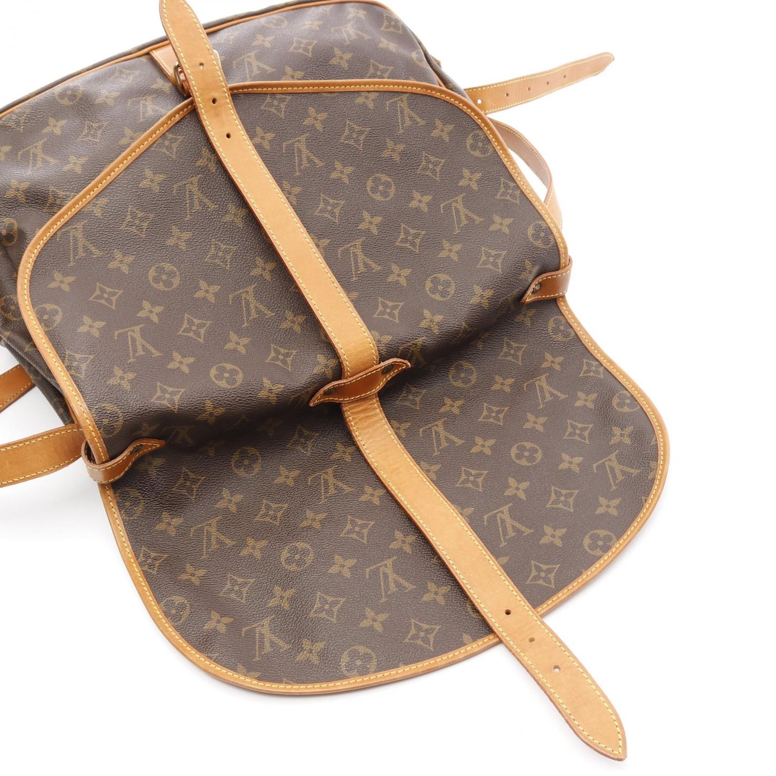 LOUIS VUITTON ルイ・ヴィトン ソミュール35 モノグラム ショルダー