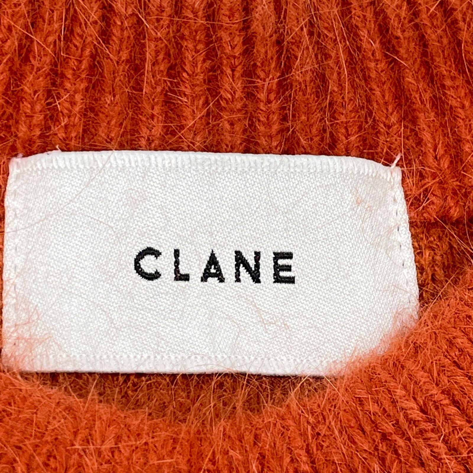  CLANE クラネ 15106-2332 23 AW ﾚｯﾄﾞ ｱﾝｺﾞﾗ ﾌﾞﾙｷｰｽﾘｰﾌﾞﾆｯﾄTﾄｯﾌﾟｽ 1 アンサンブル トップス