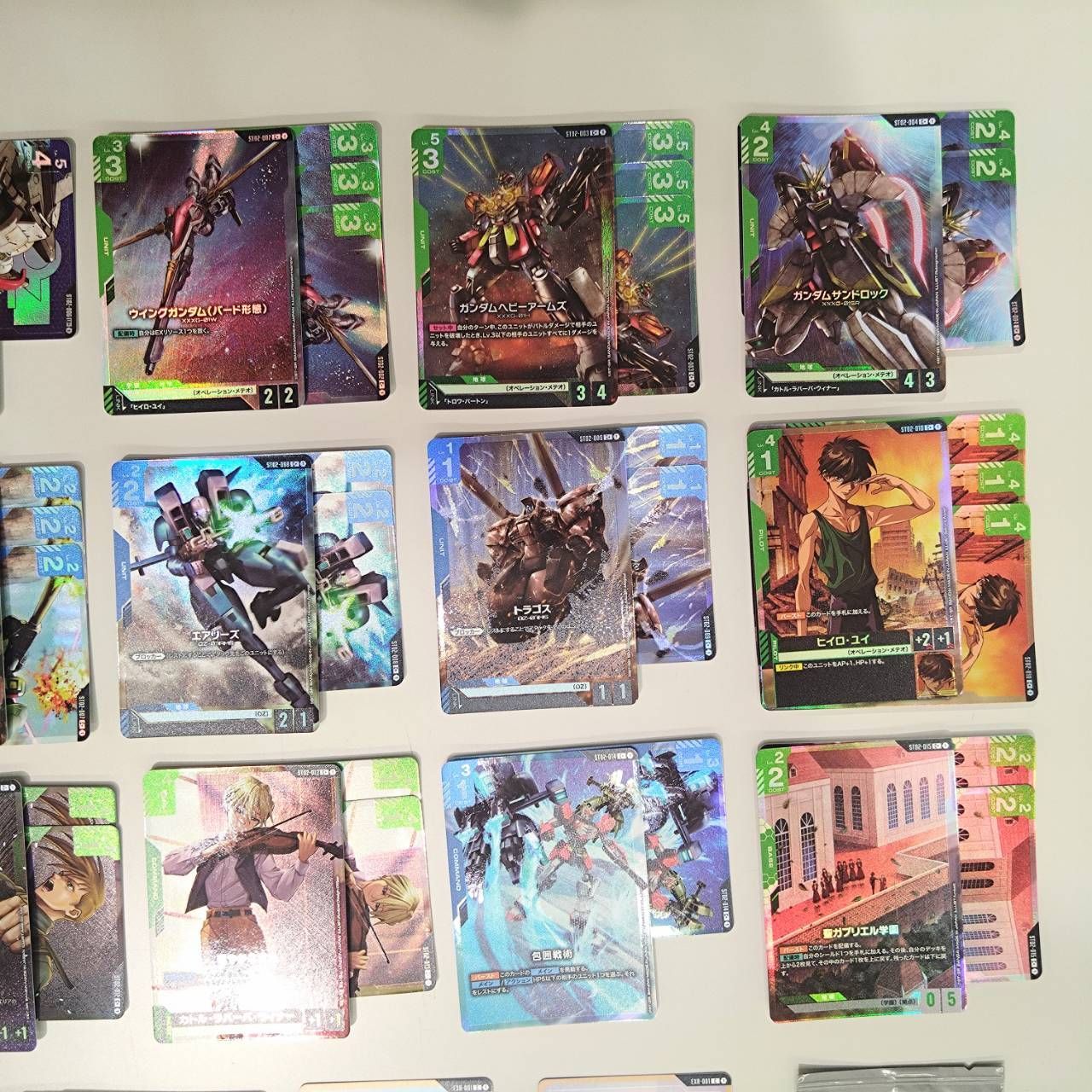 ウイングスオブアドバンス　オールパラレル ガンダムカードゲーム　ゴッドデッキ ウイングスオブアドバンス オールパラレル ガンダムカードゲーム