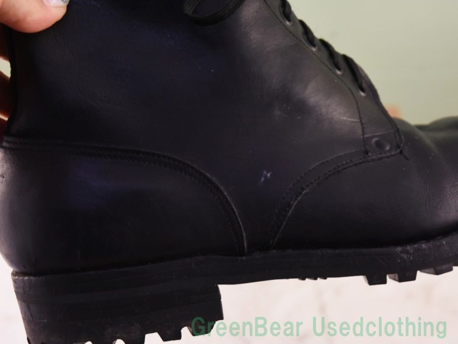  Y 106 イタリア製 ビンテージ イタリア軍ブーツ 1977年製 黒 メンズ 26 cm その他 靴