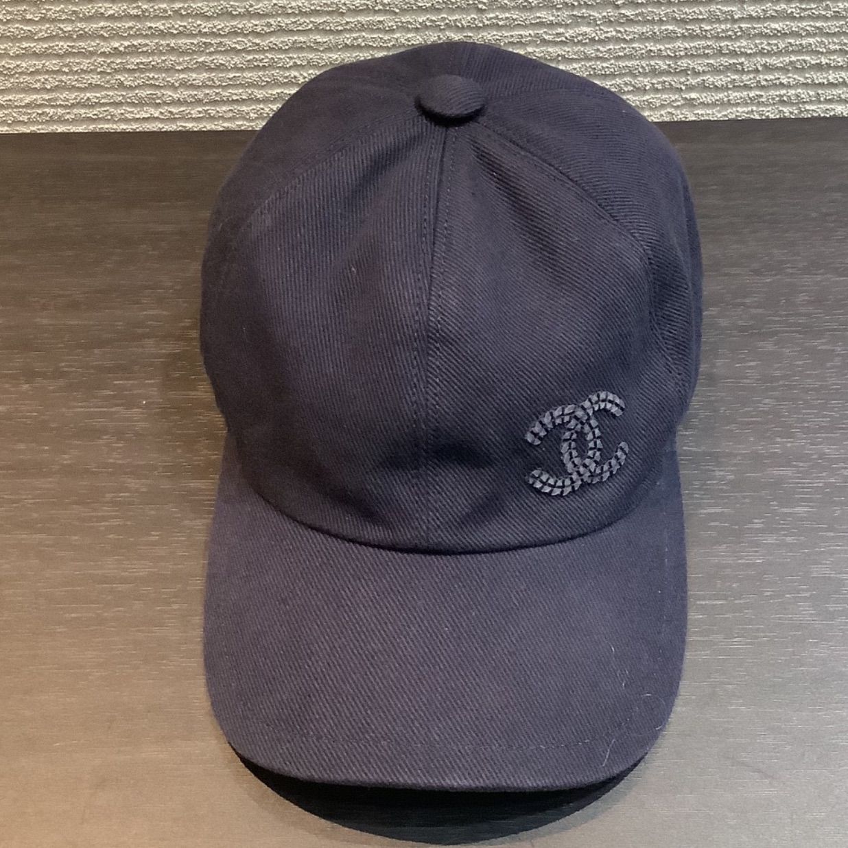 シャネル CHANEL ココマーク ベースボール キャップ 帽子 花柄