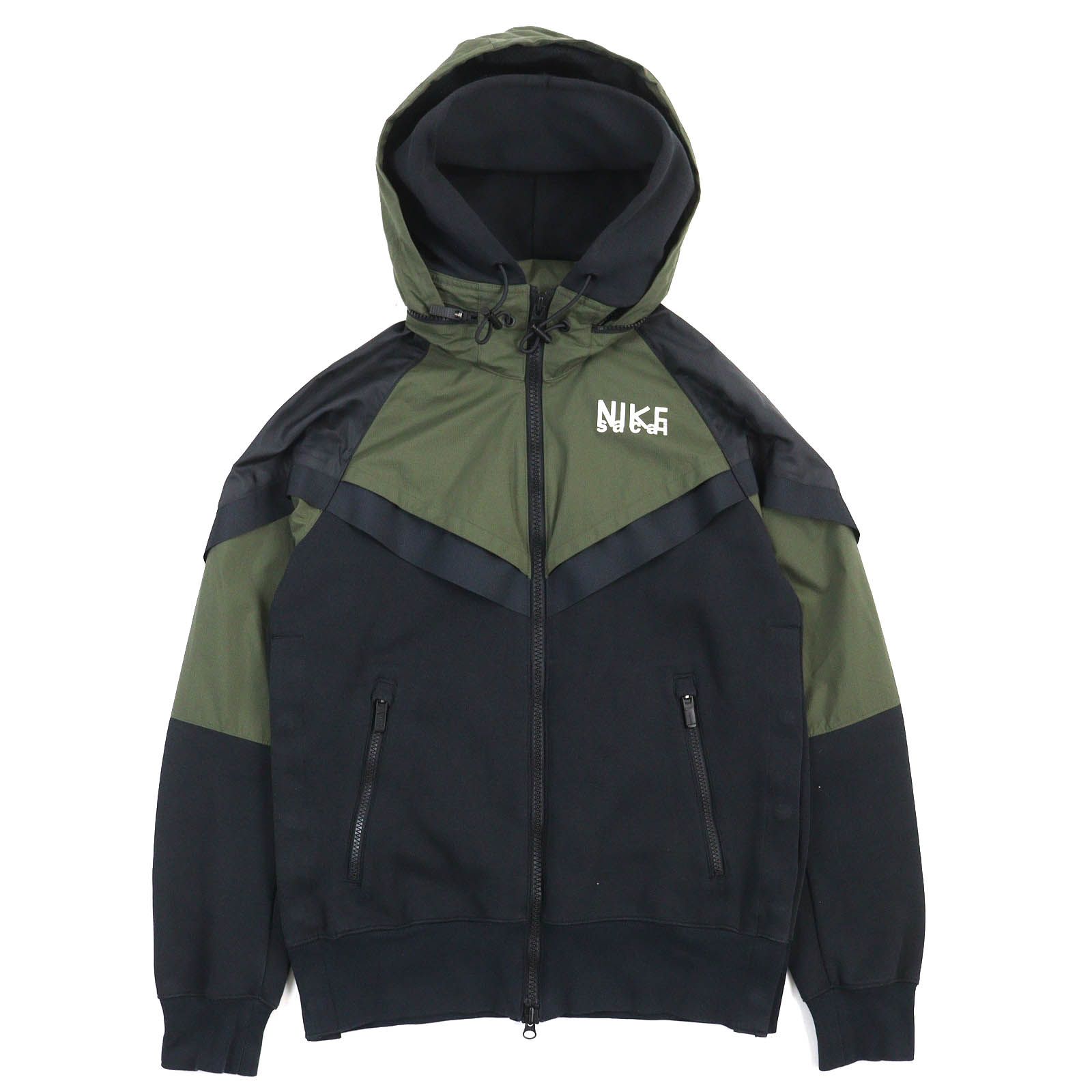 極美品】sacai × NIKE フルジップフーデッドジャケット 22AW
