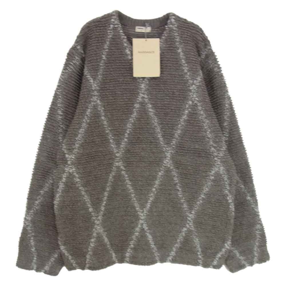 NAISSANCE ニット ニットの通販 naissance PATTERN TRELLIS KNIT