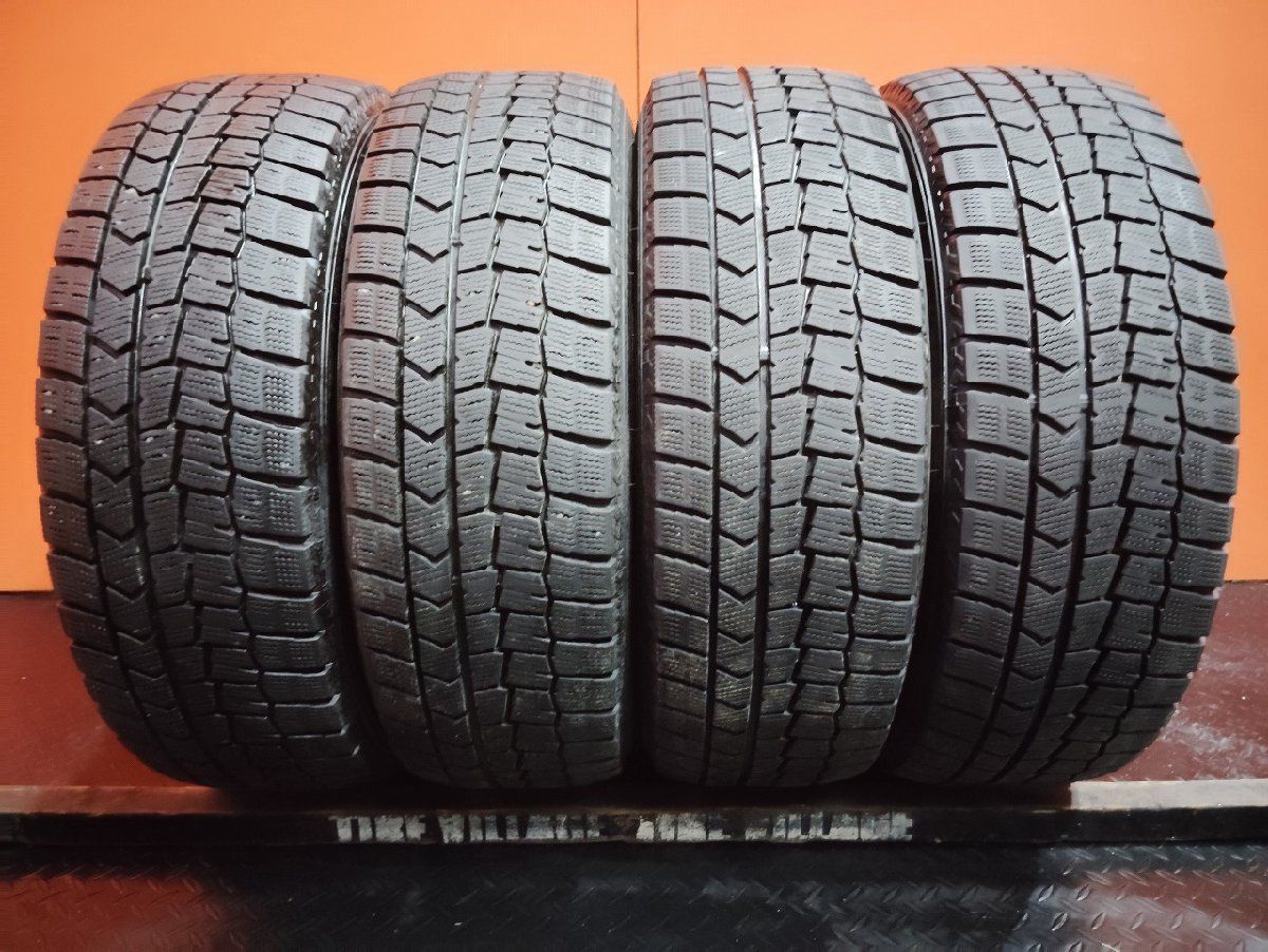 DUNLOP WINTER MAXX WM02 205|60R16 16インチ スタッドレス 4本 23年製 バリ溝 ステップワゴン ヴォクシー ノア等 VTM260