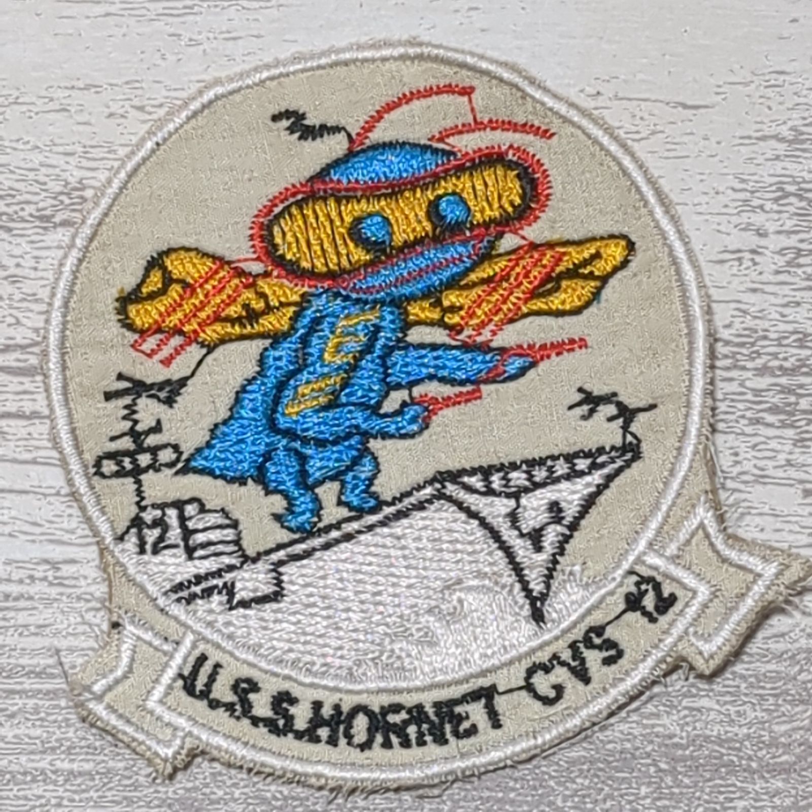 AC20 ベトナム 戦争 ワッペン キャラクター 蜂 ハチ 動物 船 海軍 USS