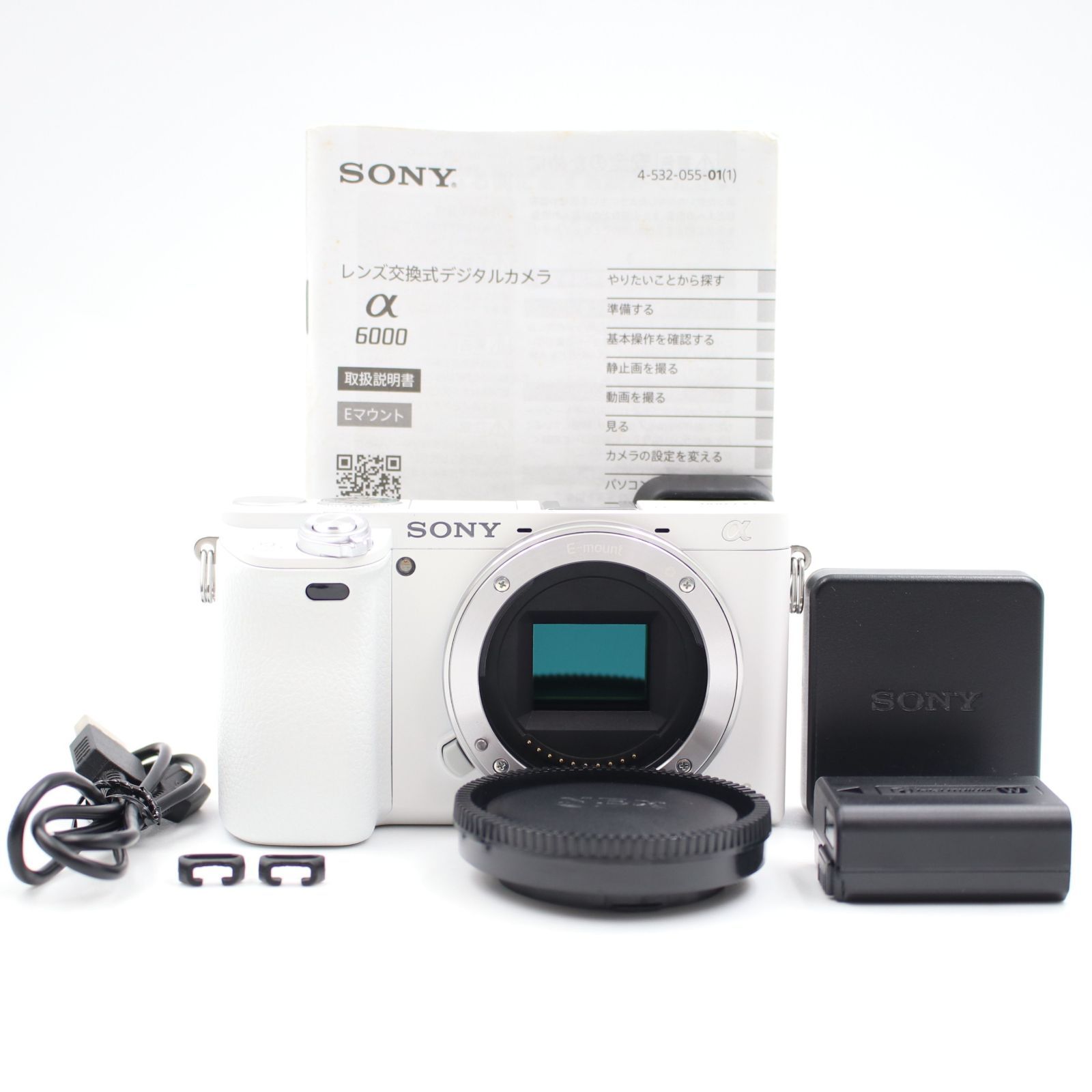 Sony α6000 ホワイト Amazon.com : Sony Alpha a6000 Mirrorless Digital Camera with