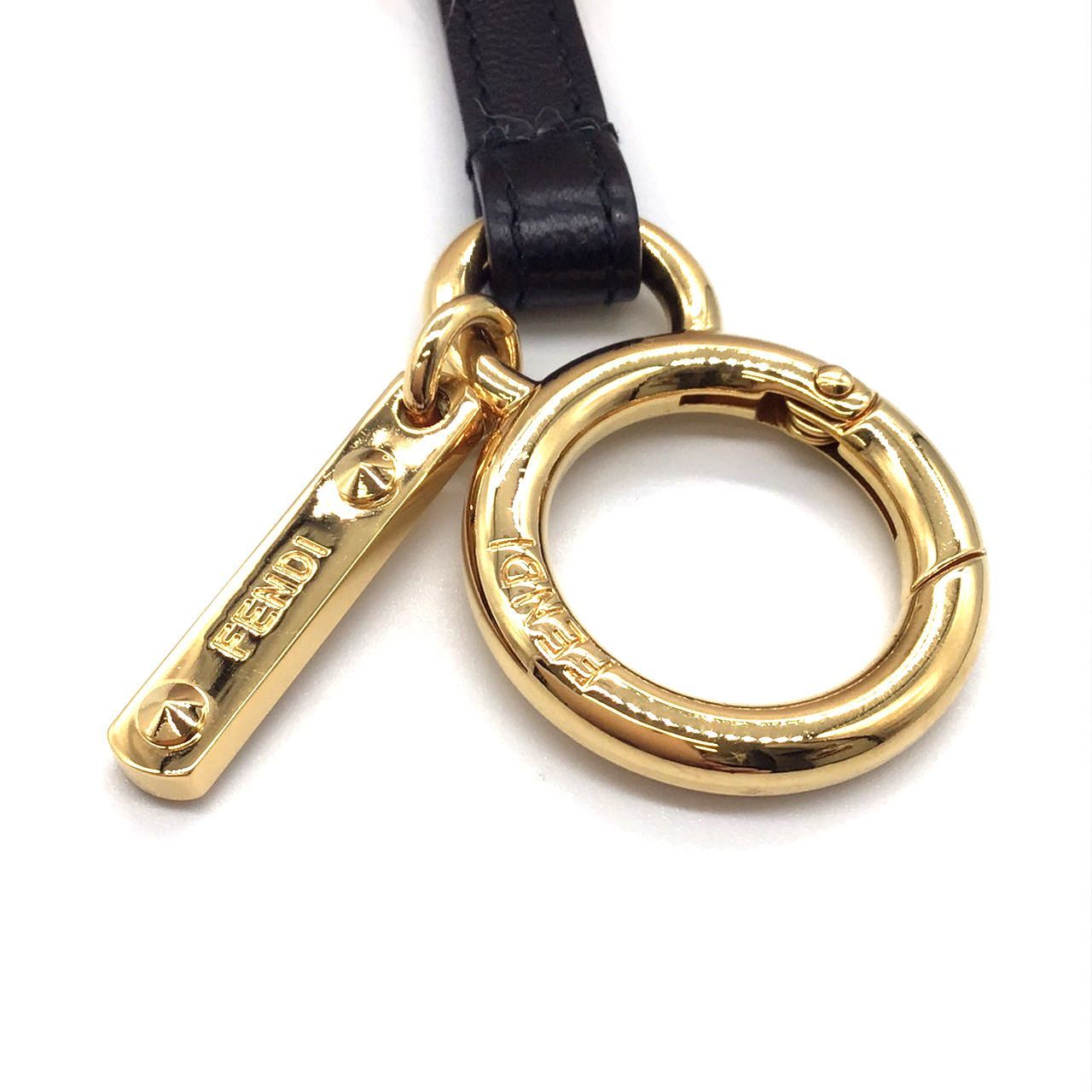 新品同様】FENDI フェンディ ポンポンチャーム バッグチャーム ファー