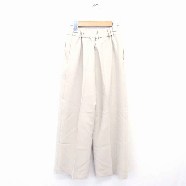 【タグ付き新品】CLANE 新作パンツ クラネ CLANE タグ付き ワイド パンツ センタープレス サイド