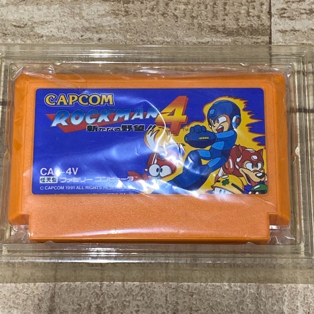 ロックマン4 新たなる野望!!【中古・完品・FC日本版】 ロックマン4 新たなる野望!! 中古ゲーム | ブックオフ公式