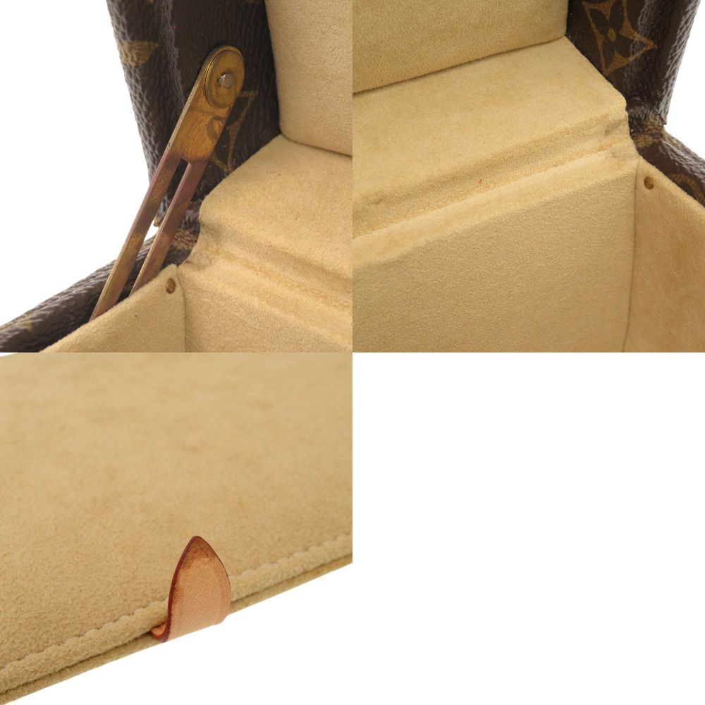 美品 ルイ ヴィトン コフレ トレゾール20 モノグラム ブラウン