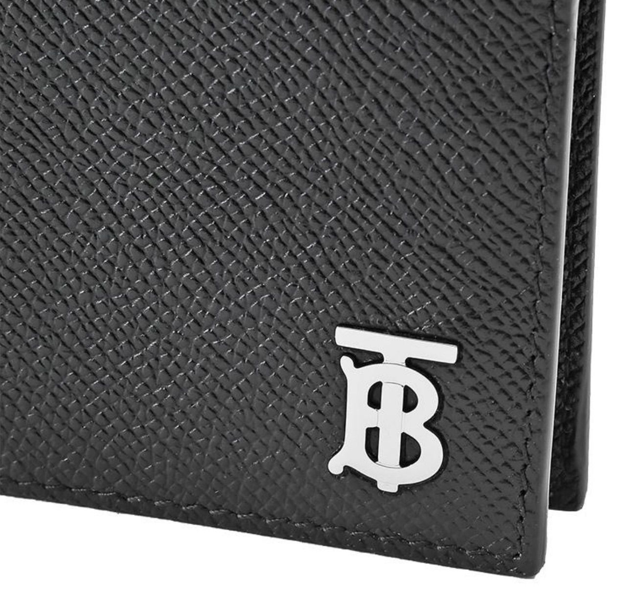 BURBERRY SQUARE ALWYN グレイニーレザーカードケース