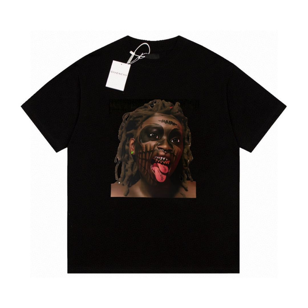 ジバンシー Givenchy ファントム ブラック カジュアル 半袖 Tシャツ