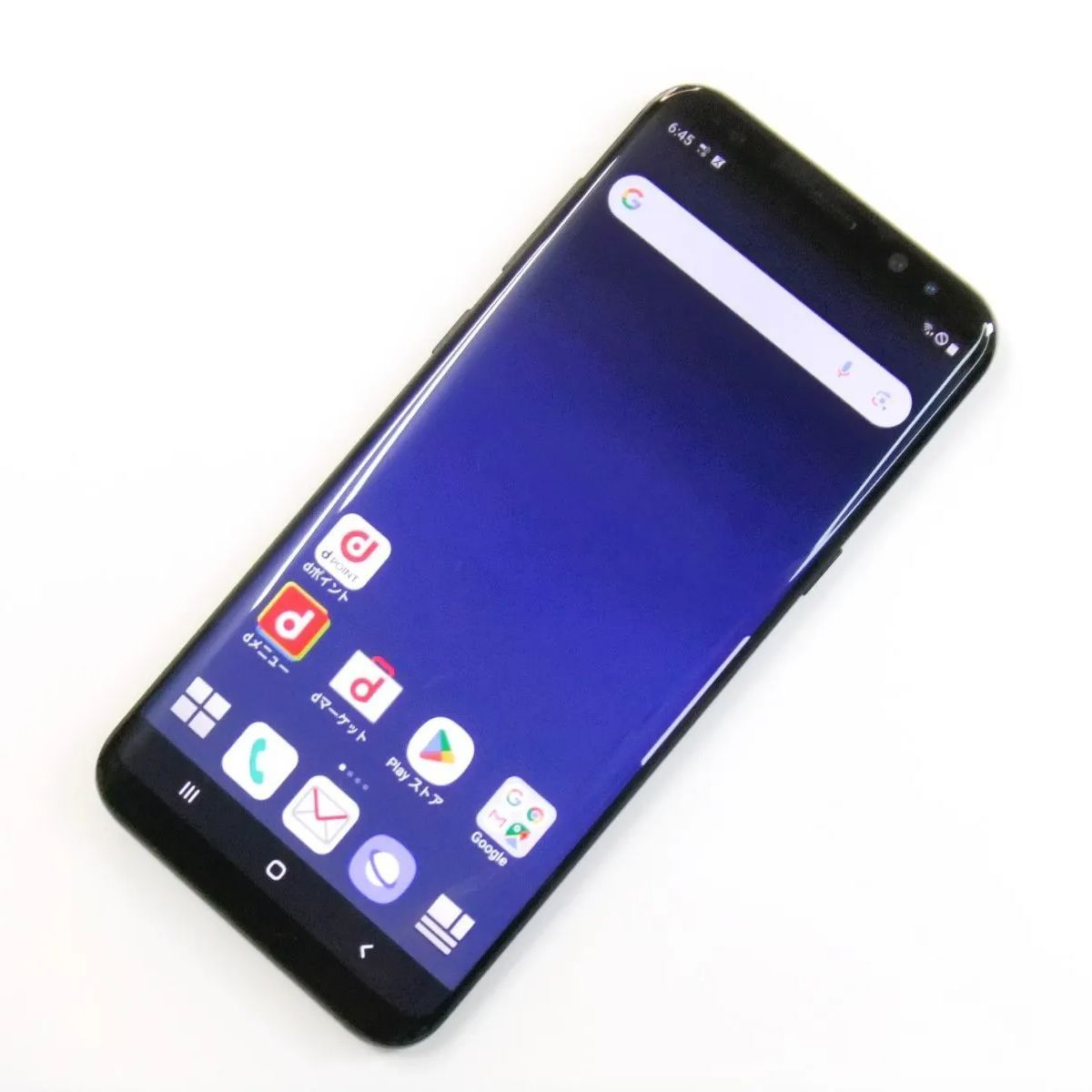 中古】 Galaxy S8＋ SC-03J ミッドナイトブラック docomo SIM