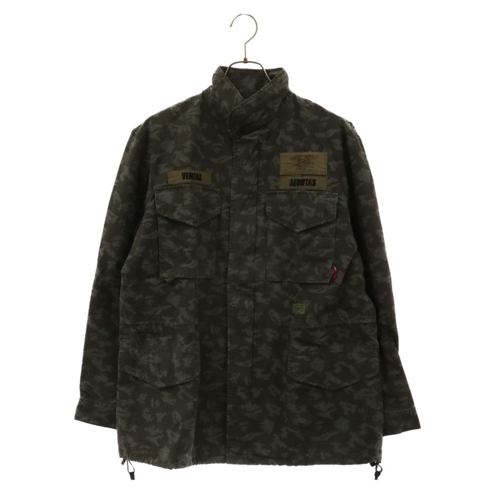 WTAPS (ダブルタップス) 05SS ×A BATHING APE Camo Military Jacket ア 
