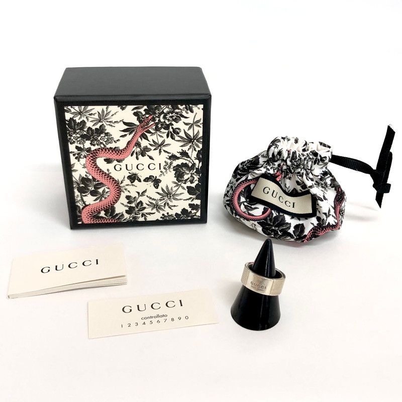 新品仕上 グッチ GUCCI 筆記体 ロゴ シルバー リング 指輪 925 7号 新品仕上 グッチ GUCCI 筆記体 ロゴ シルバー リング 指輪 925 7