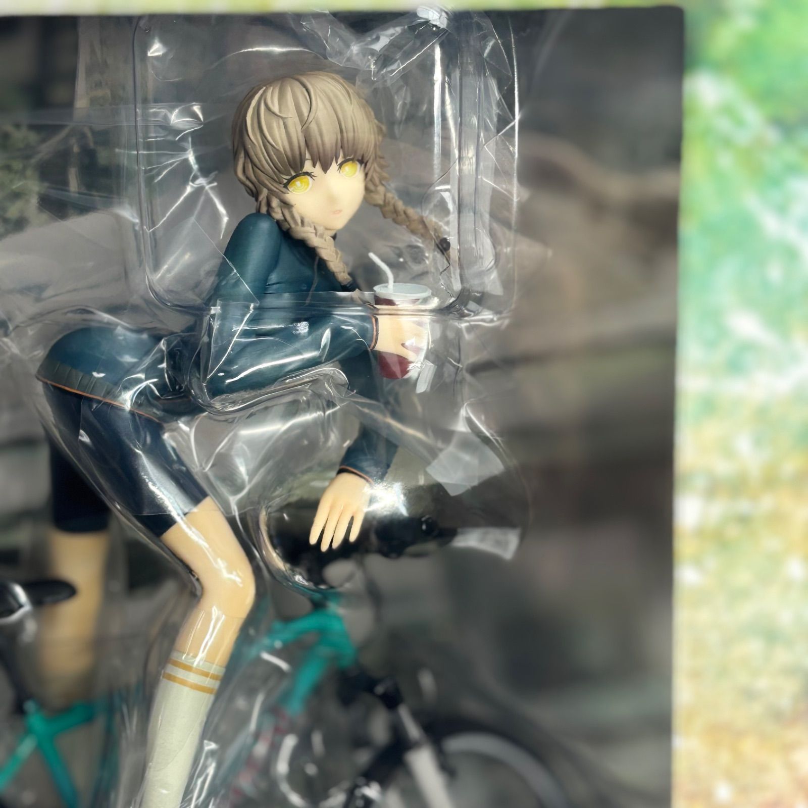 シュタインズゲート　阿万音　鈴羽&マウンテンバイク　フィギュア　新品未開封 1/8 PVC塗装済完成品 STEINS;GATE 阿万音 鈴羽＆マウンテン