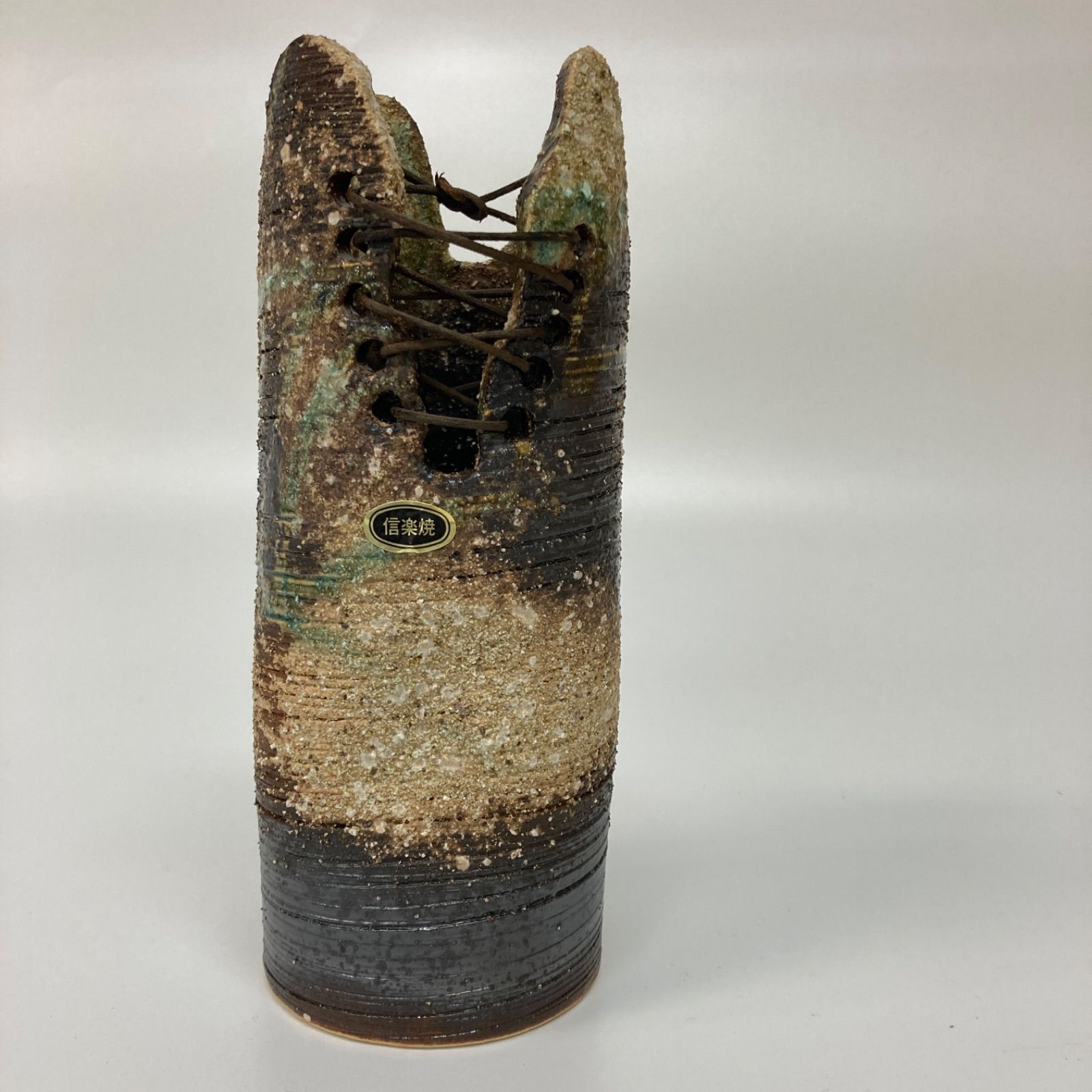 信楽焼 しがらき焼き 伝統工芸品 花瓶 陶器 伝統陶美 日本製【k895】 信楽焼 しがらき焼き 伝統工芸品 花瓶 陶器 伝統陶美 日本製【k895