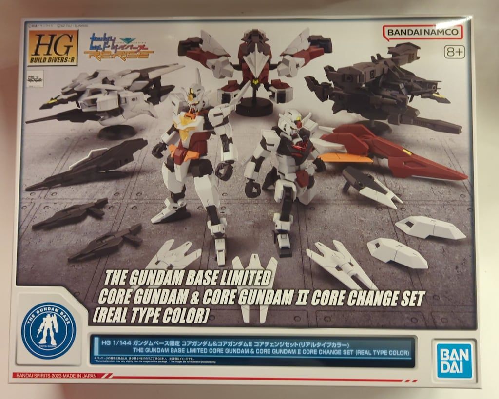 BANDAI SPIRITS HG BUILD DIVERS R 1|144 ガンダムビルドダイバーズRe RISE コアガンダム-コアガンダムⅡコアチェンジセット リアルタイプ
