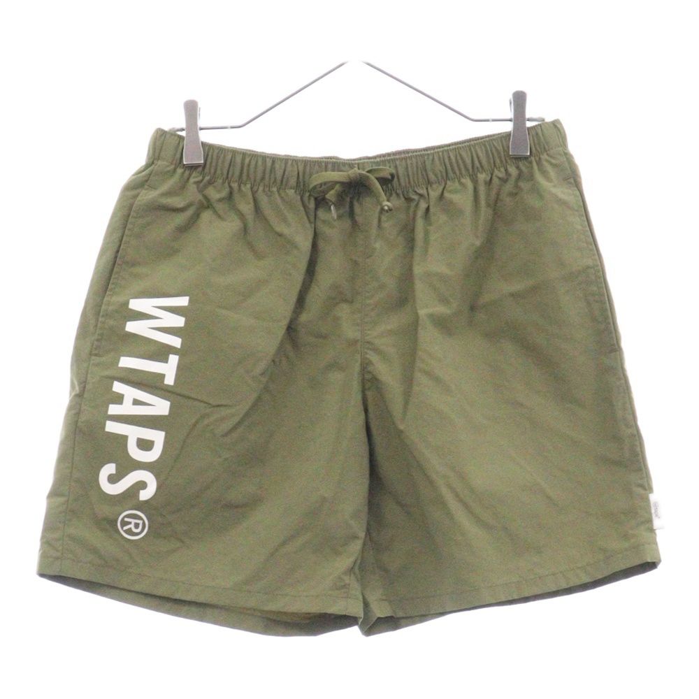 WTAPS (ダブルタップス) 24SS ロゴプリントナイロンショーツ ハーフ