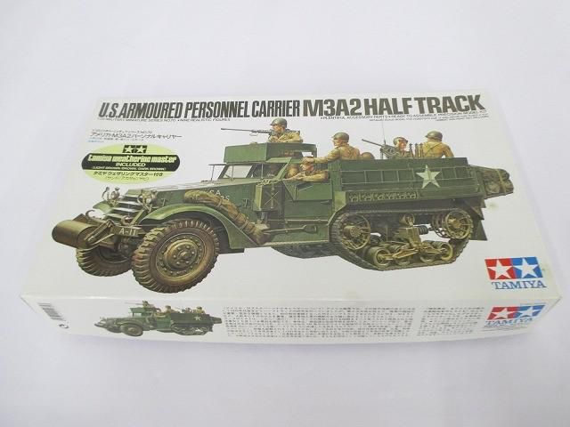 未組立 プラモデル TAMIYA タミヤ 1|35スケール アメリカM3A2 パーソナルキャリヤー ウェザリングマスター付き
