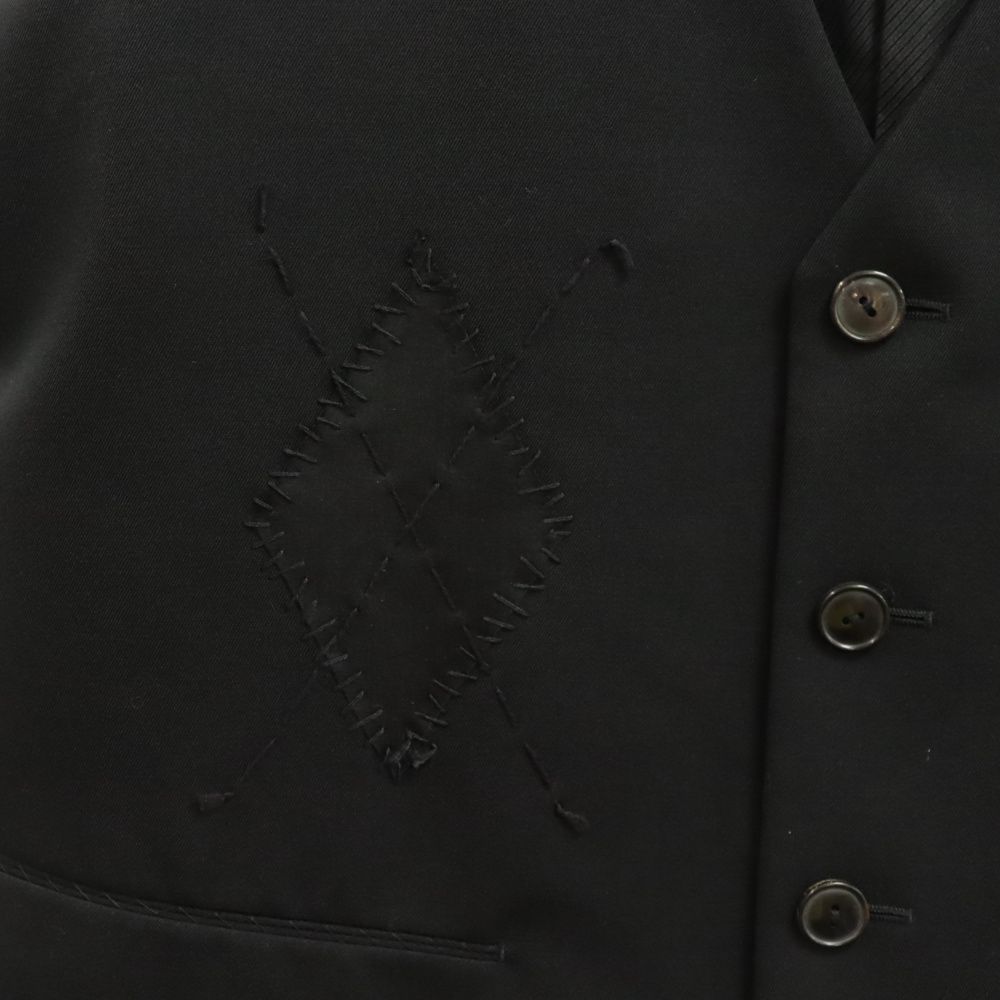 NUMBER (N)INE (ナンバーナイン) 06AW NOIR期 アーガイルパッチ シルク