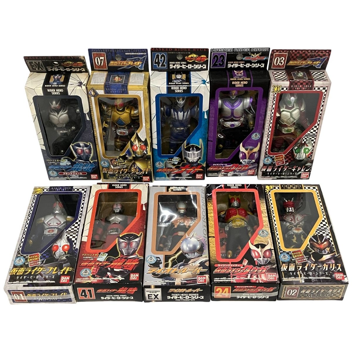 仮面ライダー ライダーヒーローシリーズ 42体セット ライダーヒーロー