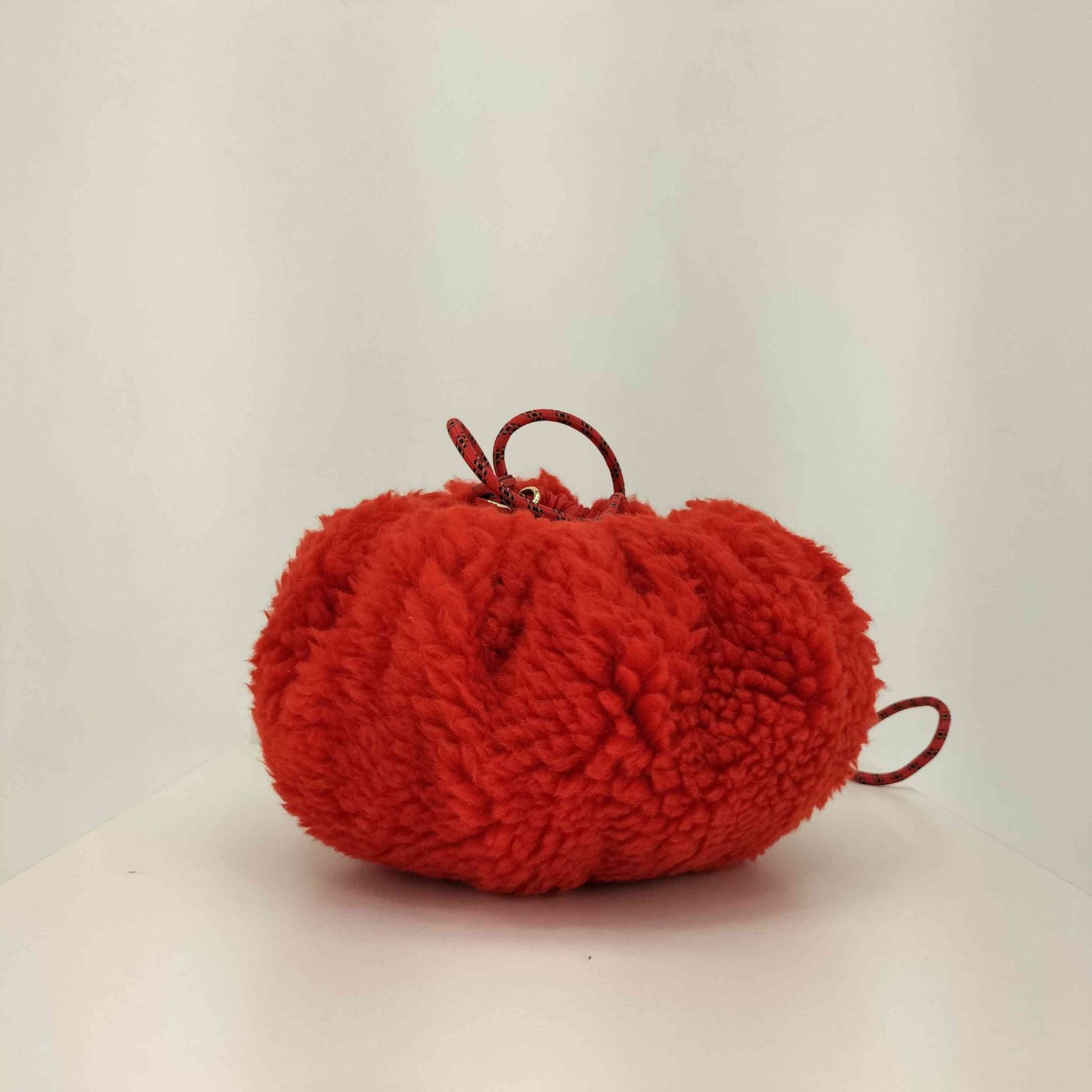 サカイ Sacai 22AW Dumpling Bag リバーシブル ボア/フリース 