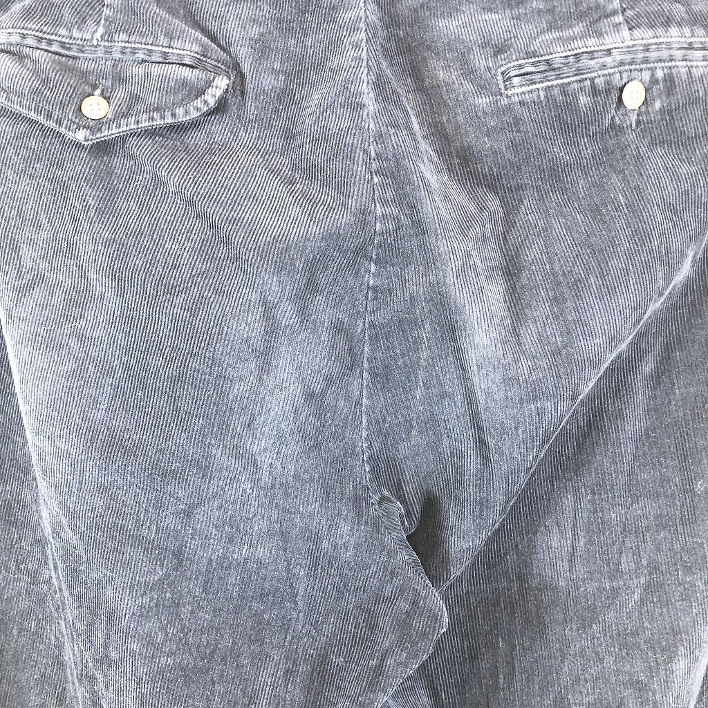 Polo by Ralph Lauren ネイビー コーデュロイ ハモンドパンツ 古着 Polo Ralph Lauren 「HAMMOND PANTS」 細畝 コーデュロイ