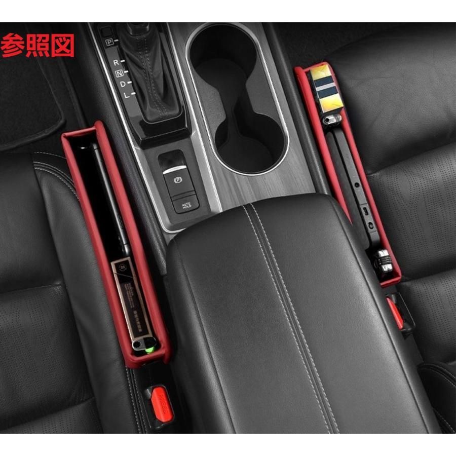 ◇トヨタ TOYOTA◇ブラウン◇車用 隙間収納ボックス サイド 2個入り PU