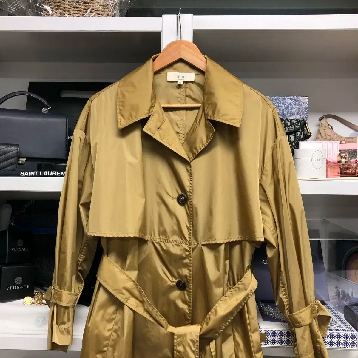 vanessabruno vanessabruno ヴァネッサ ブリューノ Athe アッテ ロング トレンチコート