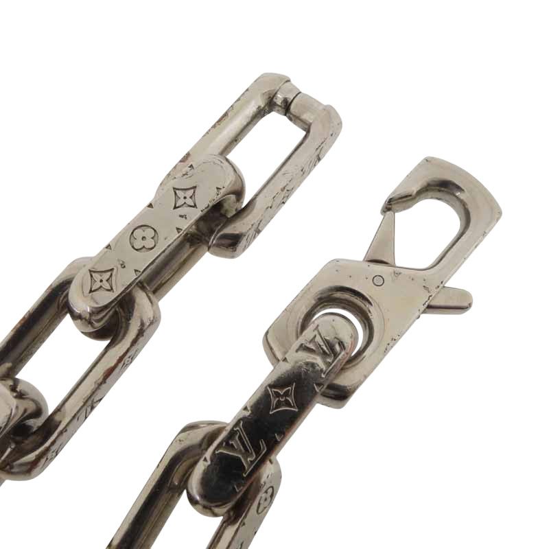 ルイヴィトン 極美品 M64224 コリエチェーンモノグラムブレスレット M ルイヴィトン/LOUIS VUITTON ブレスレット コリエ チェーン