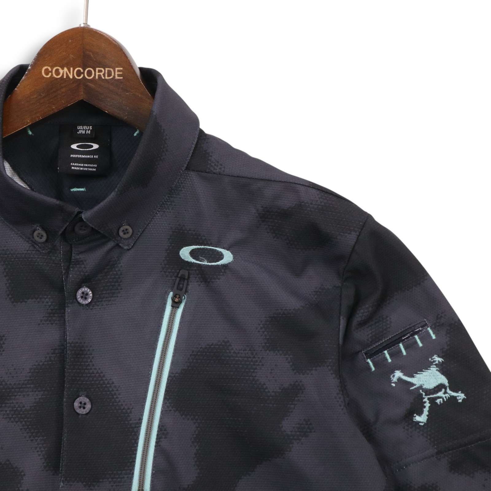 OAKLEY オークリー 半袖 ポロシャツ Skull Deep Shade Shirt