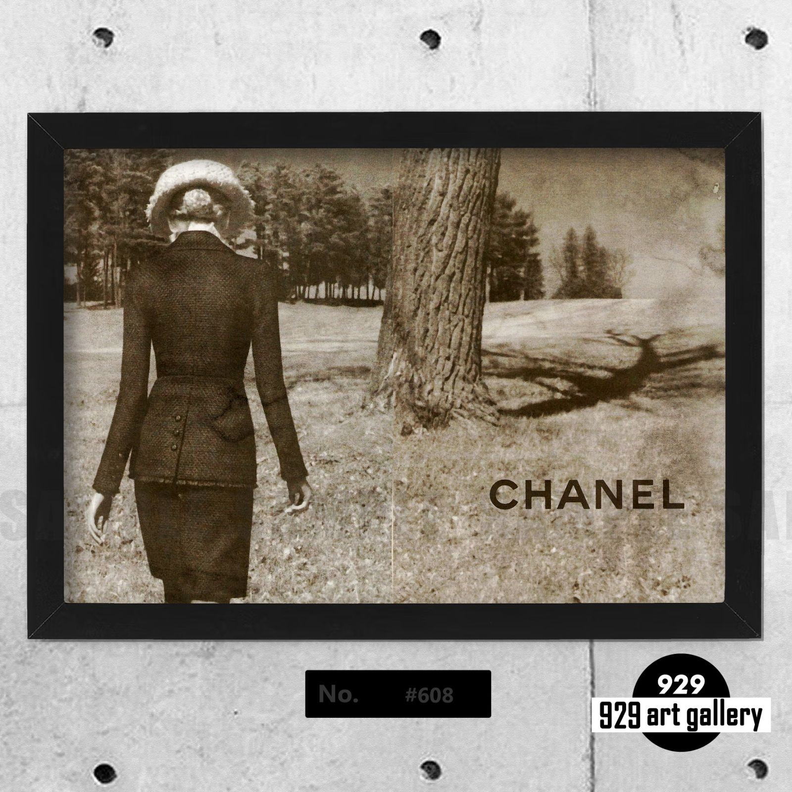 CHANEL インテリア　シャネル　額縁 アートフレーム Verrier シャネルショッパーの通販｜東京