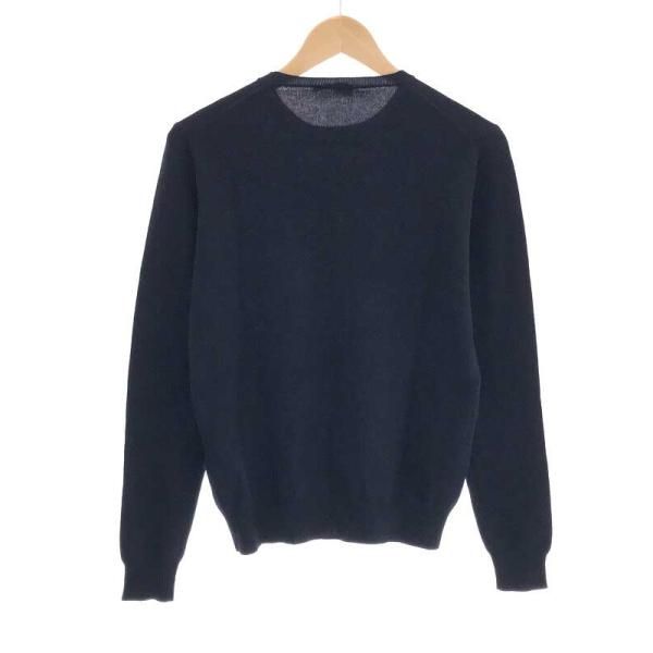 PRADA コットンカシミヤニット 46 ネイビー PRADA コットンカシミヤニット 46 ネイビー PRADAプラダウールカシミヤ