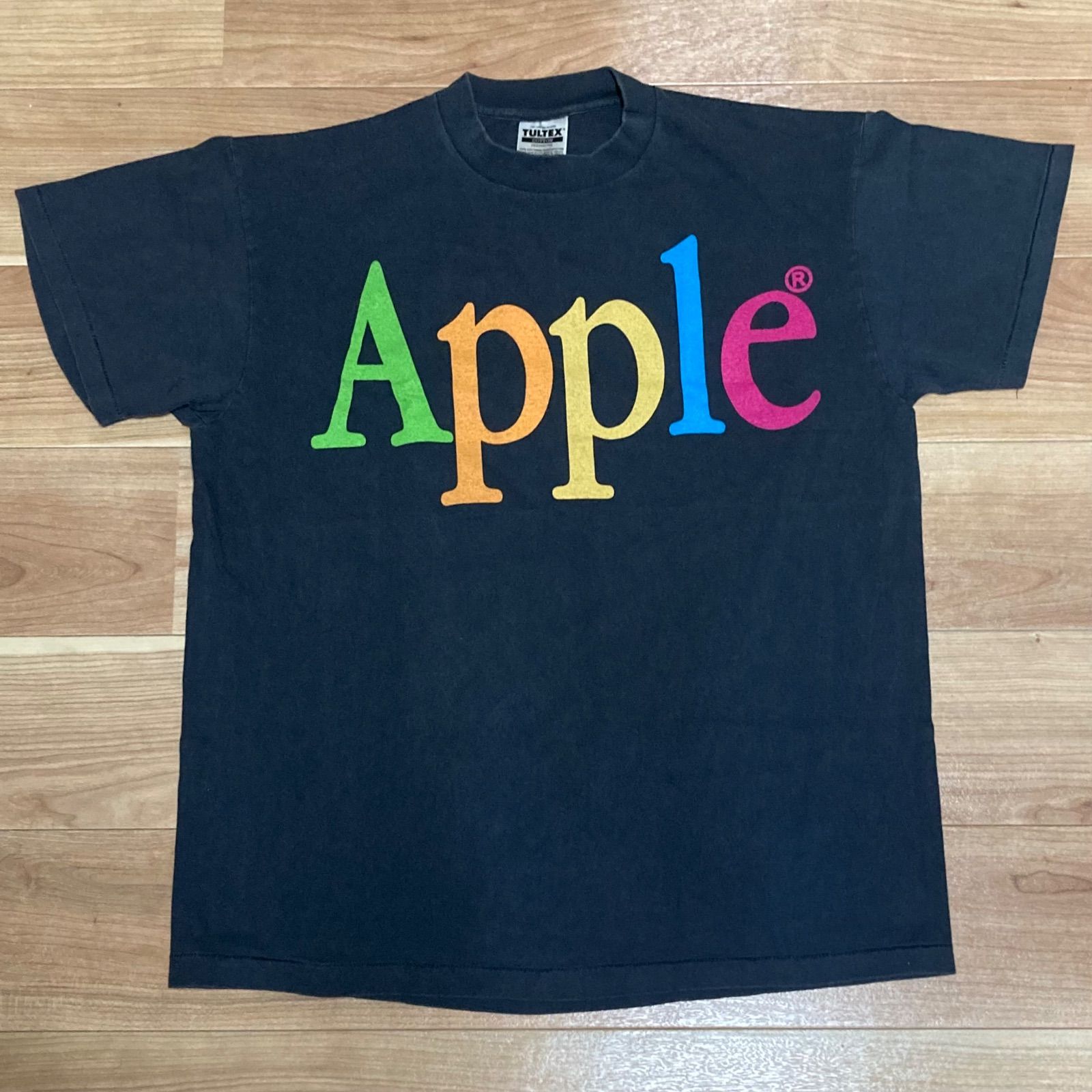 Apple ヴィンテージTシャツ 黒 Apple ヴィンテージTシャツ XL | 西田商店