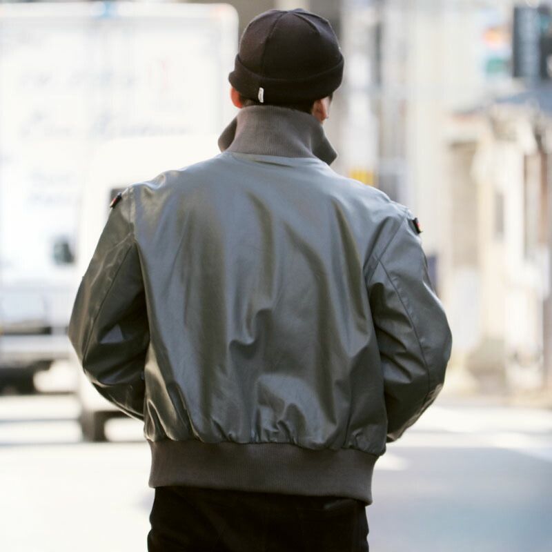 ドイツ軍タイプ パイロットレザージャケット JJ383YN レザーフライト