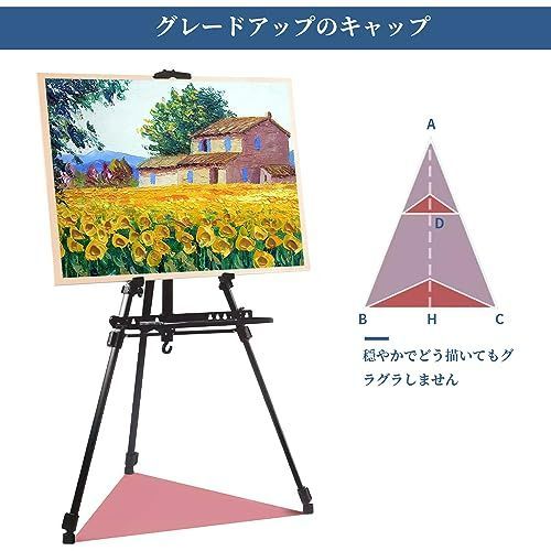 絵画アーティストイーゼルスタンドディスプレイイーゼル描画 