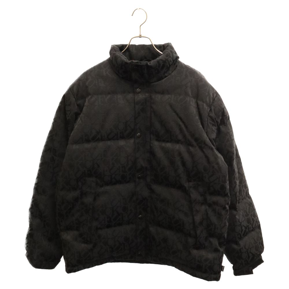 SUPREME (シュプリーム) 17AW Fuck Jacquard Puffy Jacket ファック ジャガードパフィージャケット ブラック -  メルカリ