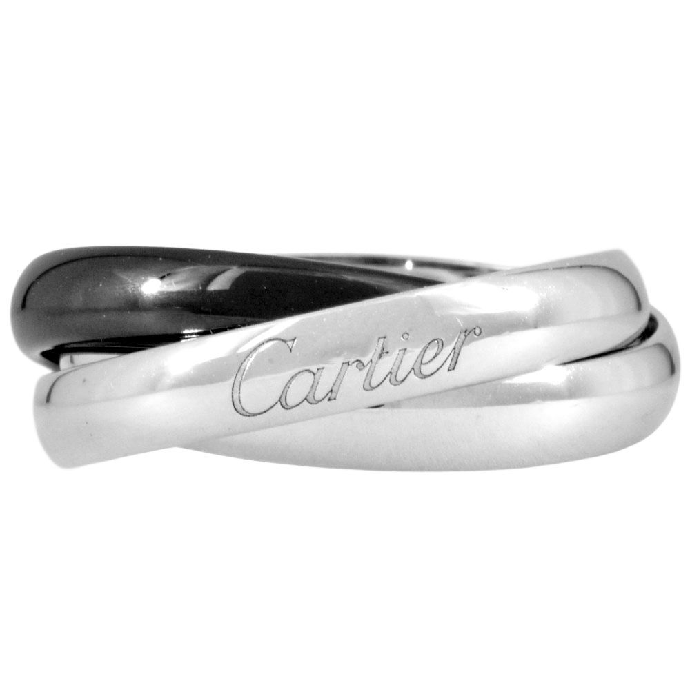 カルティエ Cartier トリニティ クラシック MM リング 指輪 #57 カルティエ Cartier トリニティ クラシック MM リング 指輪 #57