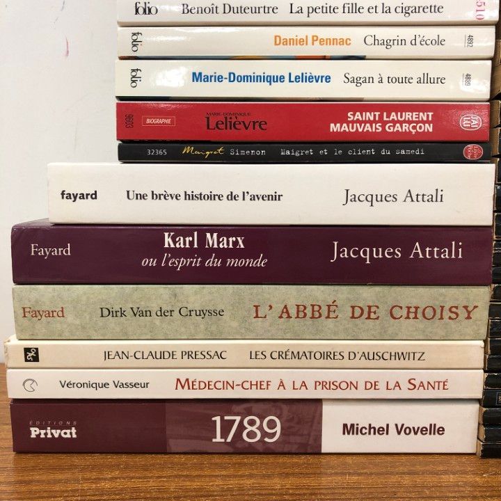■01)【同梱不可】フランス語の本・ペーパーバックなどまとめ売り約50冊大量セット/洋書/ジョルジュ・シムノン/ショワジー修道院長/B □01)【同梱不可】フランス語の本・ペーパーバックなどまとめ
