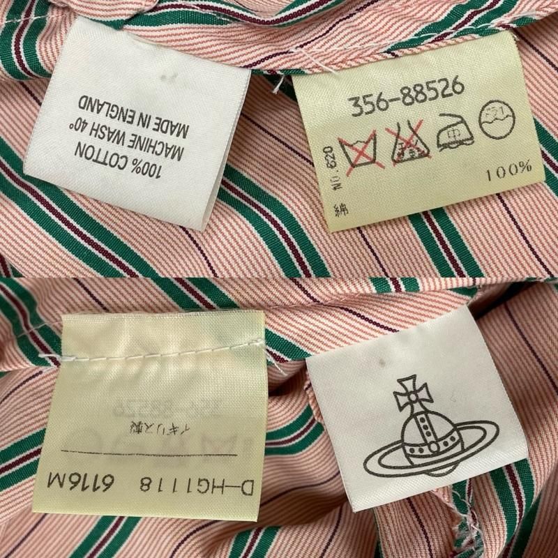 Vivienne Westwood ヴィヴィアンウエストウッド シャツ、ブラウス 半袖