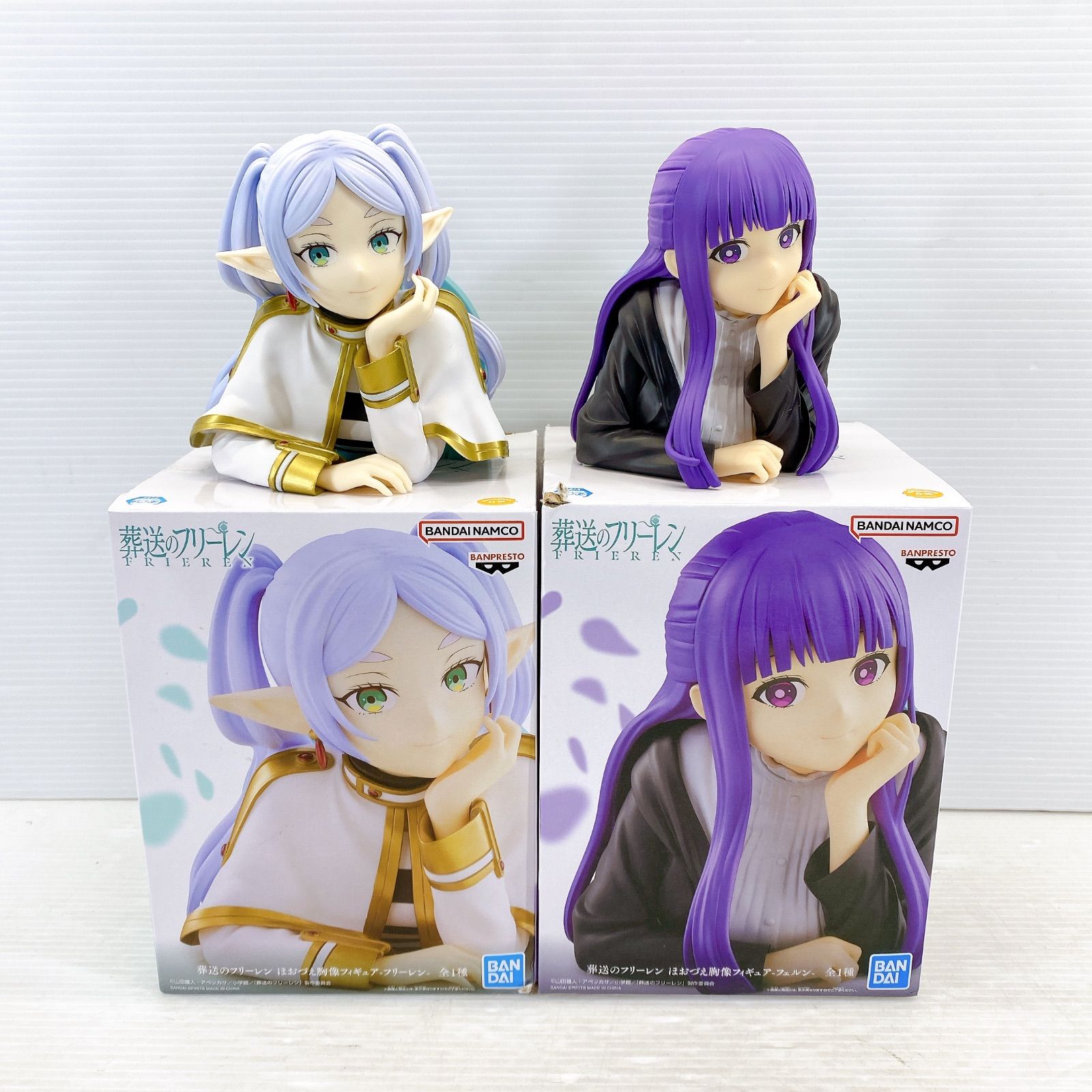 ◇ BANDAI BAMPRESTO 葬送のフリーレン ほおづえ胸像フィギュア