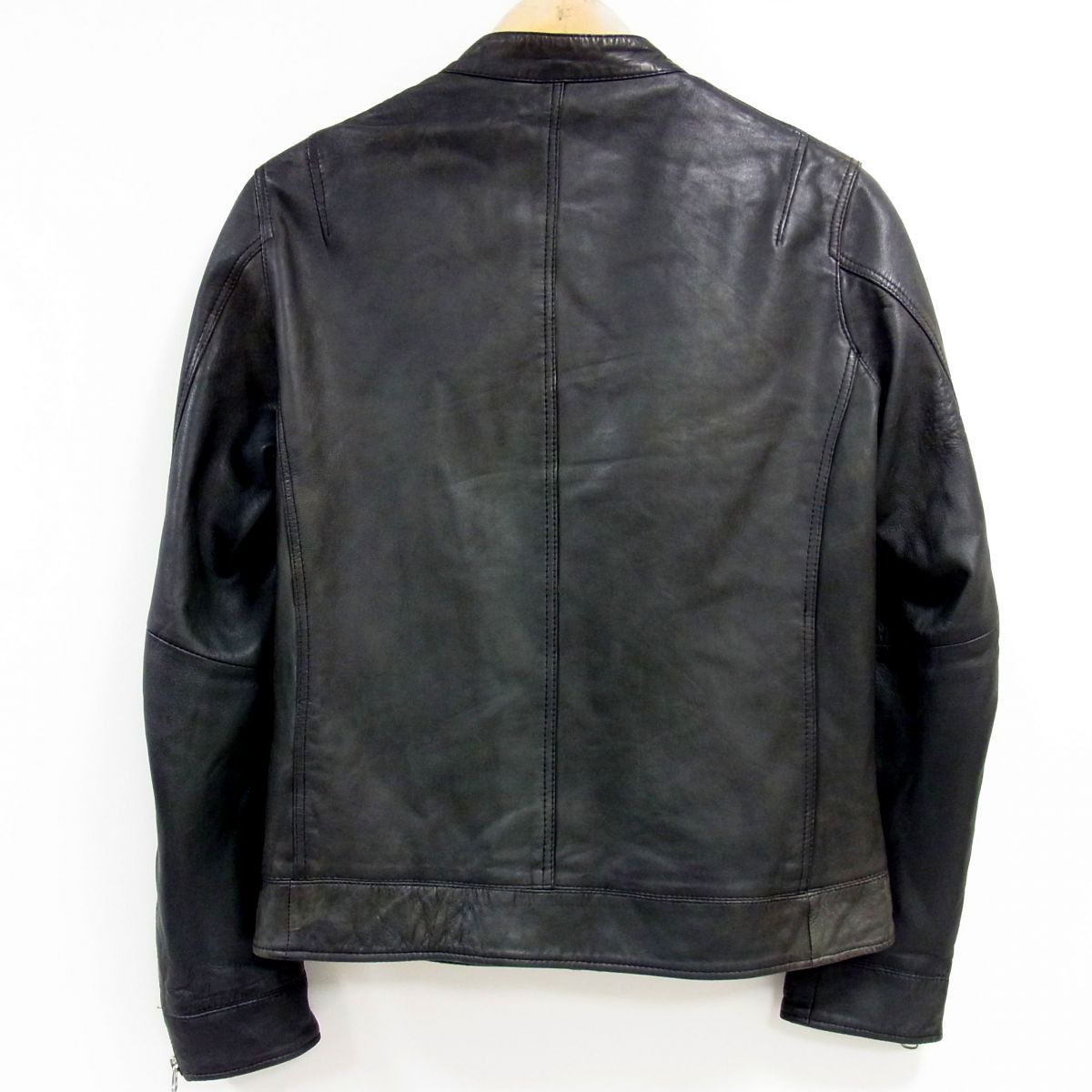 nano universe ナノユニバース 高級 羊革 ラムレザー シングル