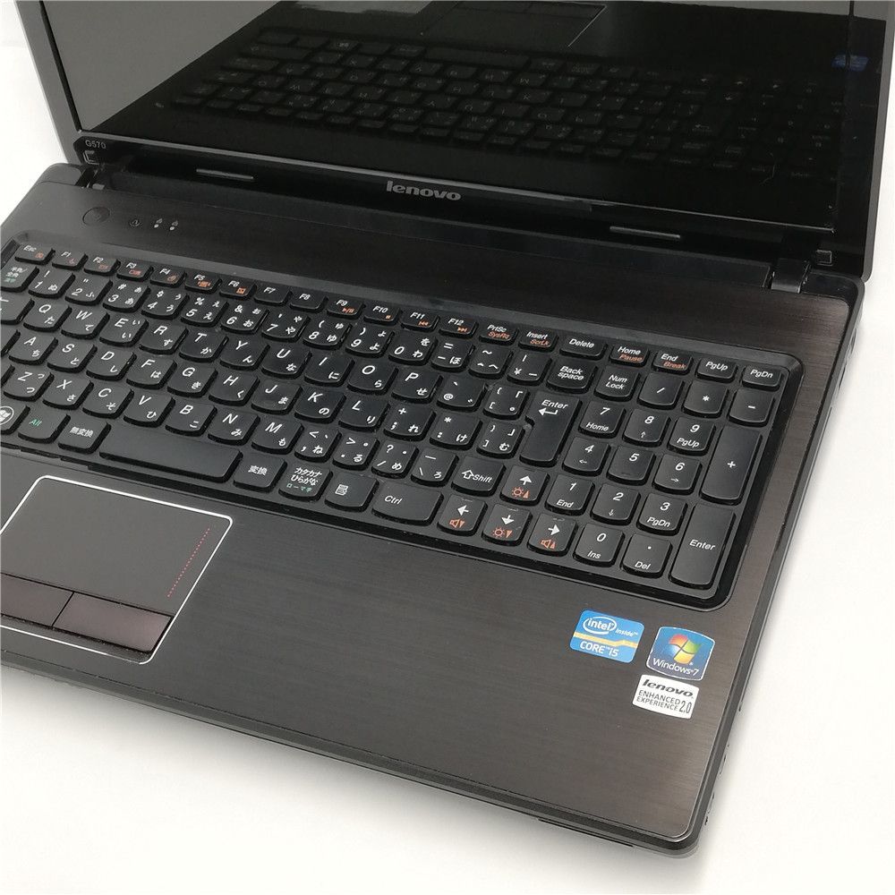 新品SSD ノートpc Lenovo G570 4GB RW 無線 Win10 新品SSD ノートpc Lenovo G570 4GB RW 無線 Win10の通販 by 中古