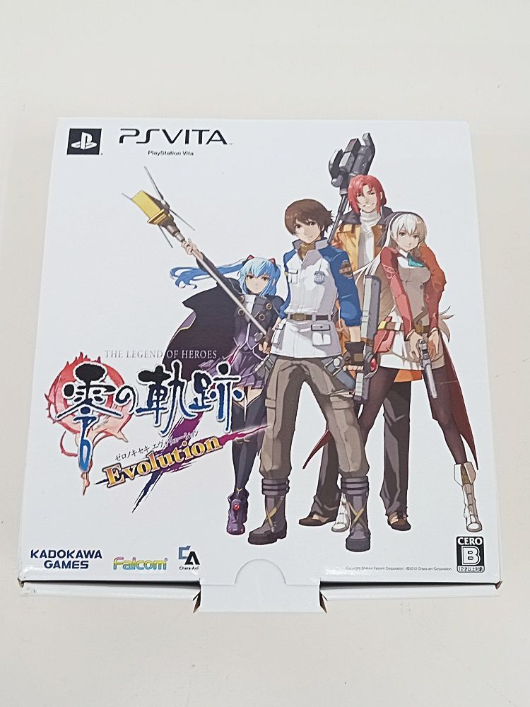 PS VITA 英雄伝説 零の軌跡 Evolution キャラアニ限定BOX 【未