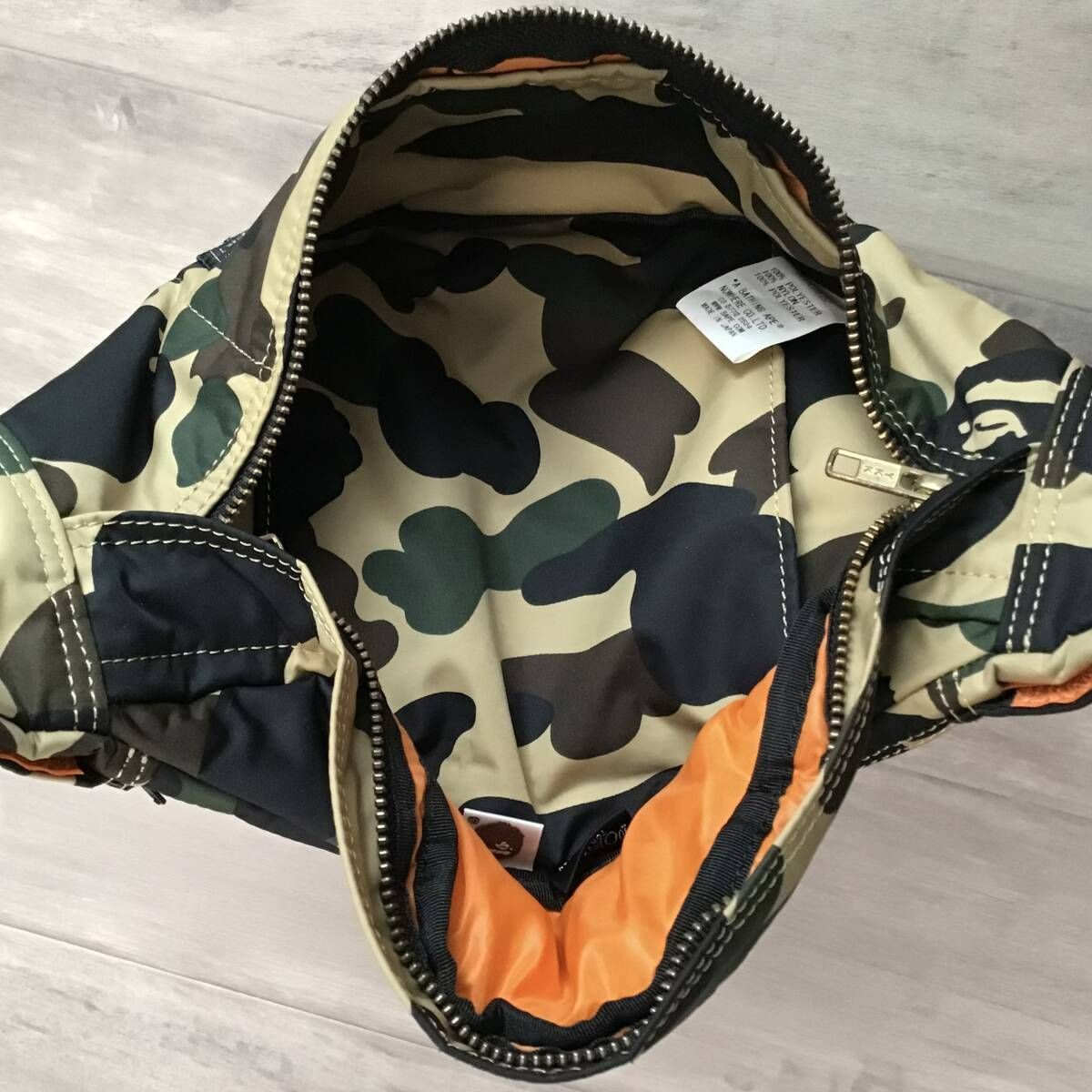 ☆激レア☆ ポーター × BAPE camo ウエストバッグ a bathing ape Bag 