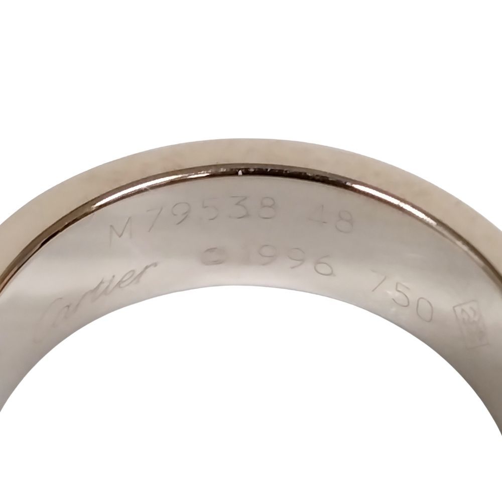 CARTIER カルティエ ラブ リング 指輪 750 ホワイトゴールド 6.4