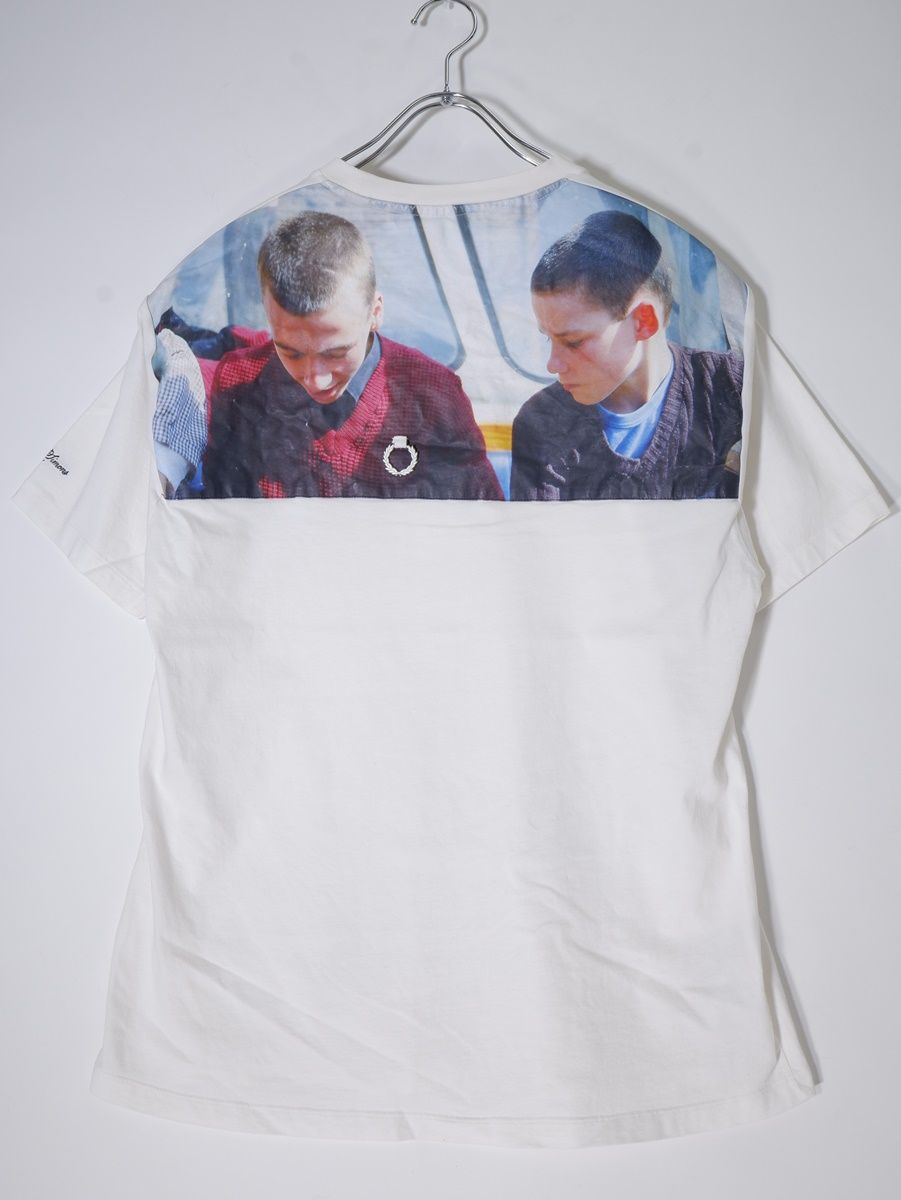 RAF SIMONS/ラフシモンズ ×Fred Perryフレッドペリー フォトTシャツ【S】【MTSA74528】