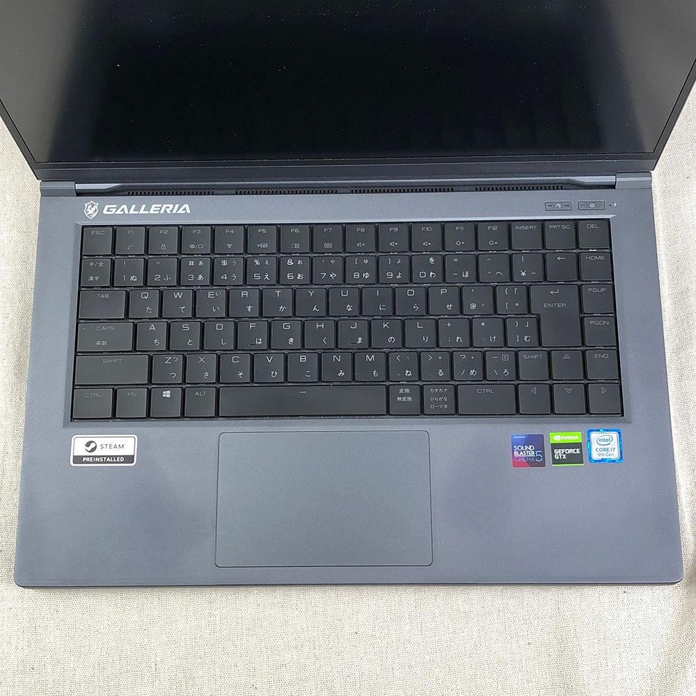 Galleria GCR1660TFG ジャンク ◇ジャンク品◇ゲーミングノートPC パソコン GALLERIA ガレリア