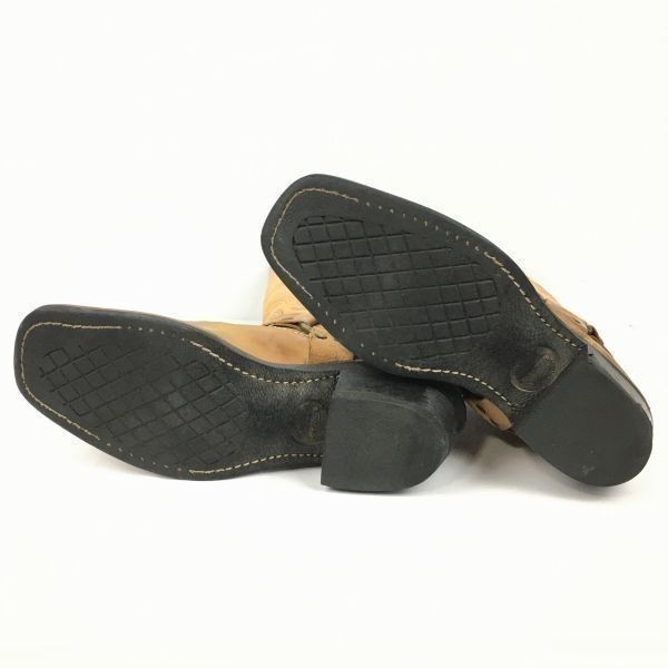 USA製 Vintage モデル FRYE/フライ ウエスタンブーツ size8M 25.5-26.0
